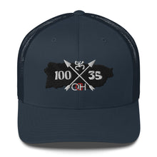 Load image into Gallery viewer, Las Flechas de Puerto Rico Trucker Hat
