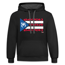 Load image into Gallery viewer, 787 Bandera Hoodie - black/asphalt