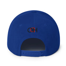Load image into Gallery viewer, Azul & Blanco al Relieve Snapback Hat