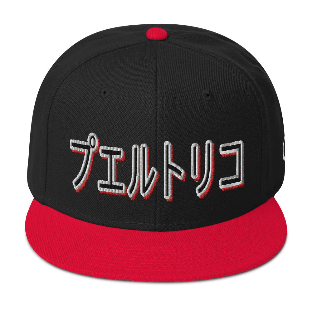 PR Japan Style Snapback Hat