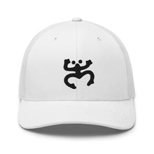 Load image into Gallery viewer, Black Coqui Trucker Hat