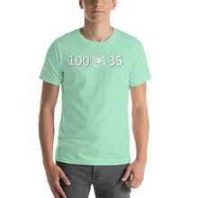Load image into Gallery viewer, 100 X 35 Unisex T-Shirt