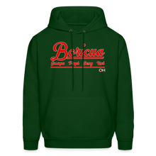Load image into Gallery viewer, Men&#39;s Boricua Hoodie - forest green
