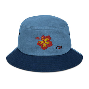 Amapola Denim bucket hat