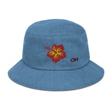 Load image into Gallery viewer, Amapola Denim bucket hat