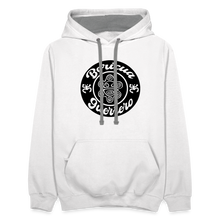 Load image into Gallery viewer, Boricua Guerrero Hoodie - white/gray