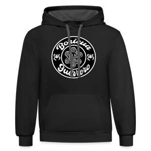 Boricua Guerrero Hoodie - black/asphalt