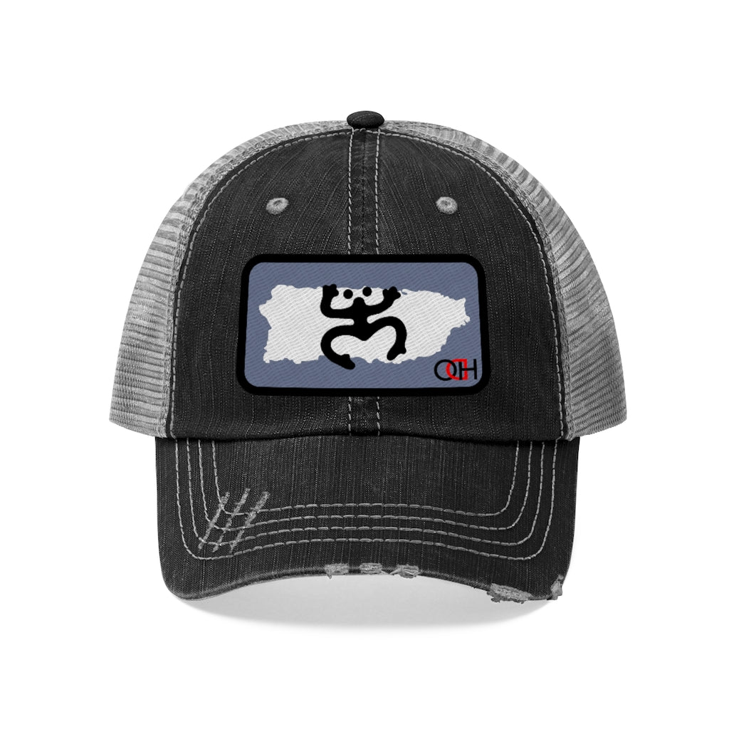 Coqui PR Patch Trucker Hat