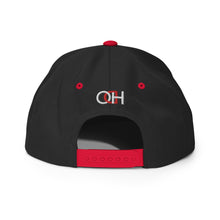 Load image into Gallery viewer, Negro &amp; Rojo al Relieve Snapback Hat