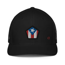 Load image into Gallery viewer, Escudo de PR FlexFit Trucker Hat