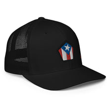 Load image into Gallery viewer, Escudo de PR FlexFit Trucker Hat