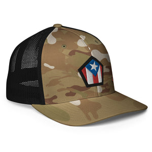 Escudo de PR FlexFit Trucker Hat