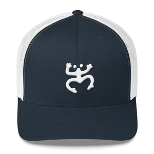 White Coqui Trucker Hat