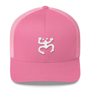 White Coqui Trucker Hat