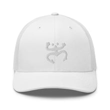 Load image into Gallery viewer, White Coqui Trucker Hat