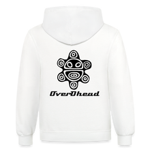 Load image into Gallery viewer, White Hoodie Sol Taino OverDhead - white/gray