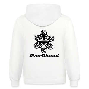 White Hoodie Sol Taino OverDhead - white/gray