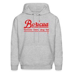 Women's Boricua Hoodie - heather gray