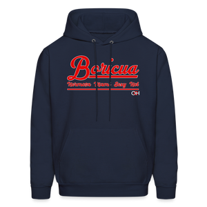 Women's Boricua Hoodie - navy