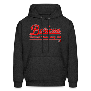 Women's Boricua Hoodie - charcoal grey